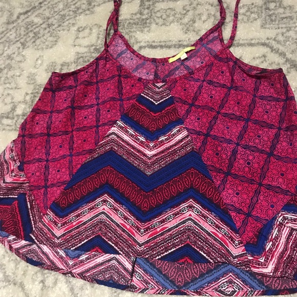 Printed Flounce Top - Picture 2 of 2